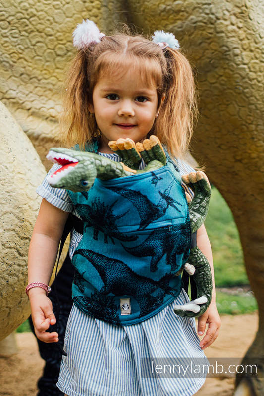 Lenny Lamb - Doll Carrier made of woven fabric JURASSIC PARK Lenny Lamb - Doll Carrier made of woven fabric JURASSIC PARK