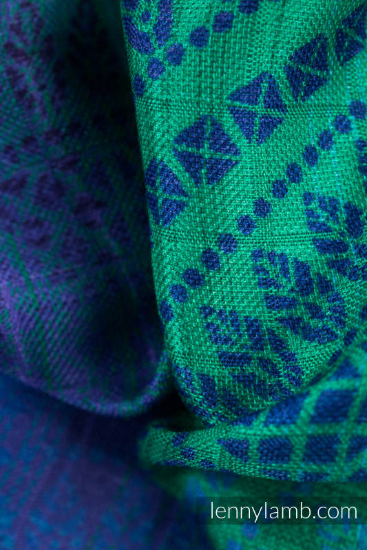 Lenny Lamb - Swaddle Blanket Maxi - PEACOCK'S TAIL - FANTASY PEACOCK S TAIL FANTASY