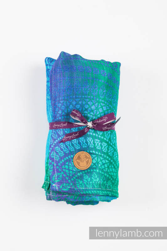 Lenny Lamb - Swaddle Blanket Maxi - PEACOCK'S TAIL - FANTASY PEACOCK S TAIL FANTASY Lenny Lamb - Swaddle Blanket Maxi - PEACOCK'S TAIL - FANTASY PEACOCK S TAIL FANTASY
