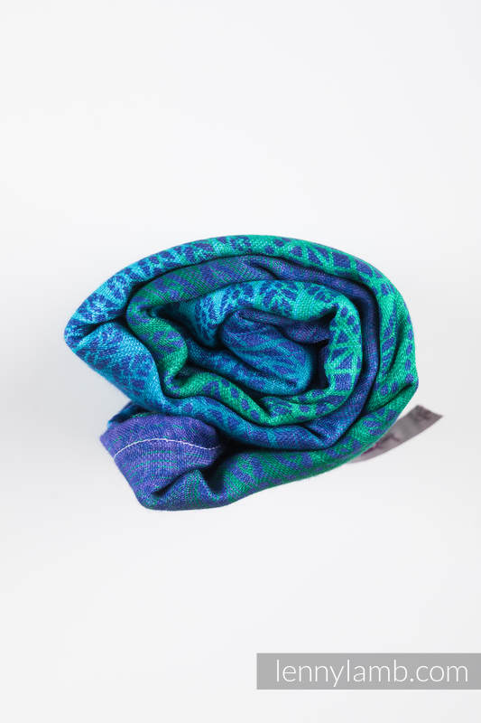 Lenny Lamb - Swaddle Blanket Maxi - PEACOCK'S TAIL - FANTASY PEACOCK S TAIL FANTASY