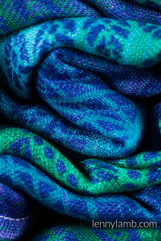 Lenny Lamb - Swaddle Blanket Maxi - PEACOCK'S TAIL - FANTASY PEACOCK S TAIL FANTASY