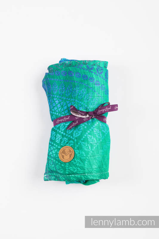Lenny Lamb - Swaddle Blanket - PEACOCK'S TAIL - FANTASY PEACOCK S TAIL FANTASY Lenny Lamb - Swaddle Blanket - PEACOCK'S TAIL - FANTASY PEACOCK S TAIL FANTASY