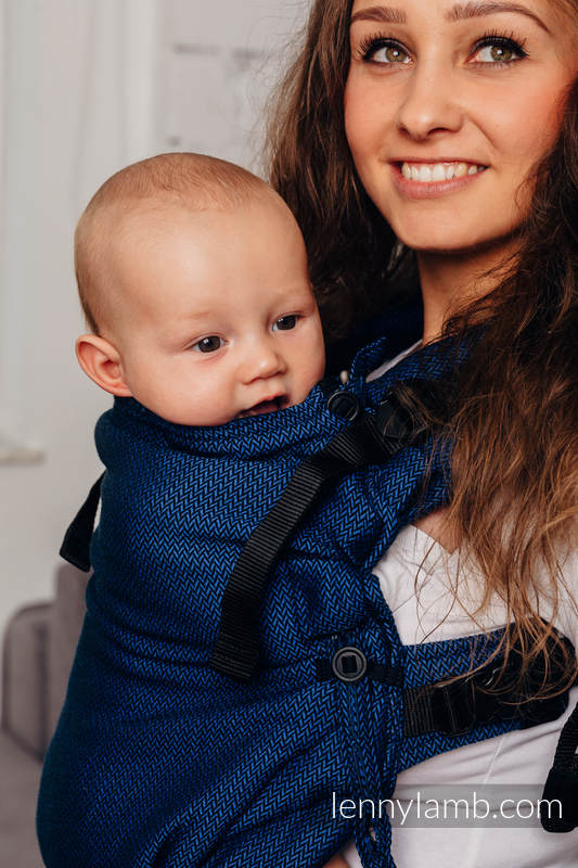 Lenny Lamb - My First Baby Carrier - LennyUpGrade Carrier COBALT