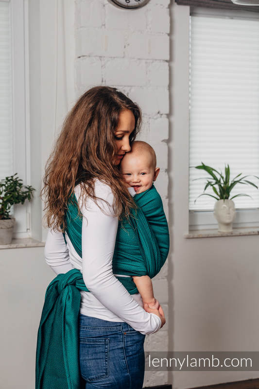 Lenny Lamb - Baby Sling - EMERALD EMERALD L