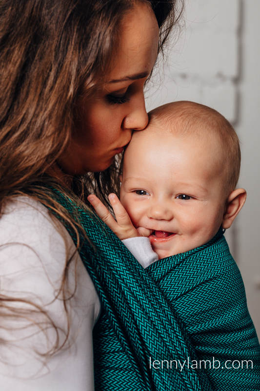 Lenny Lamb - Baby Sling - EMERALD EMERALD L B