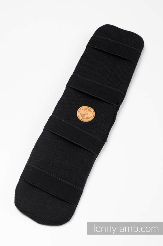 Lenny Lamb - Lumbar support maxi - LITTLE HERRINGBONE EBONY BLACK LITTLE HERRINGBONE EBONY BLACK Lenny Lamb - Lumbar support maxi - LITTLE HERRINGBONE EBONY BLACK LITTLE HERRINGBONE EBONY BLACK