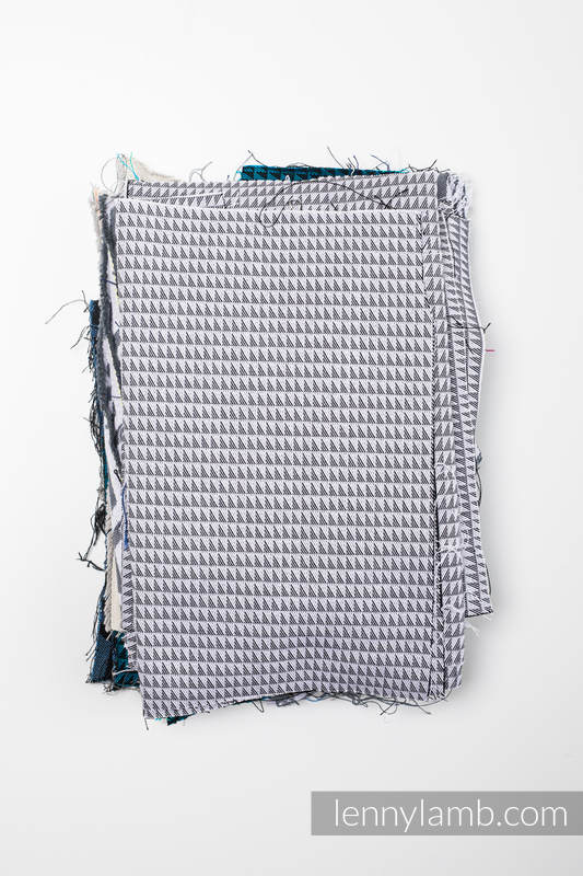 Lenny Lamb - Scraps of wrap materials - Basic Collection Jacquard fabrics 