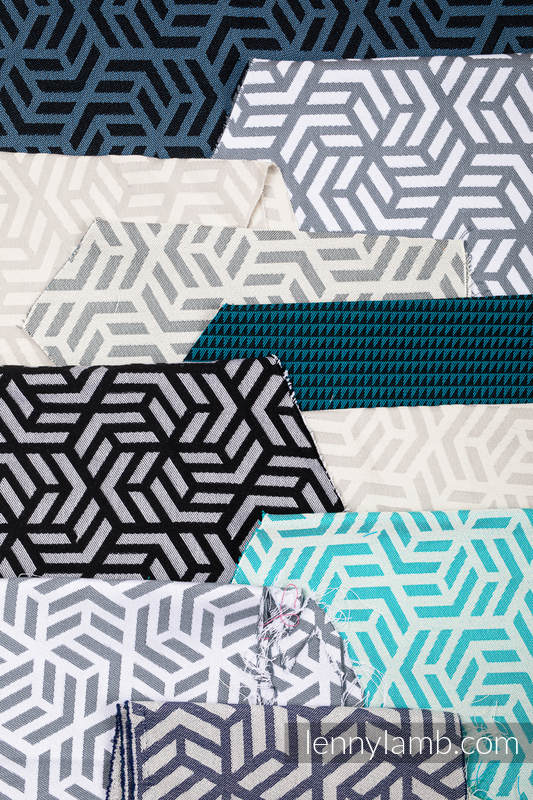 Lenny Lamb - Scraps of wrap materials - Basic Collection Jacquard fabrics 