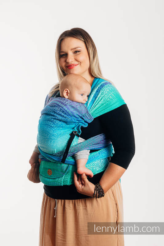 Lenny Lamb - LennyHybrid Half Buckle Carrier PEACOCK S TAIL FANTASY
