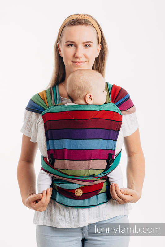 Lenny Lamb - LennyHybrid Half Buckle Carrier CAROUSEL OF COLORS