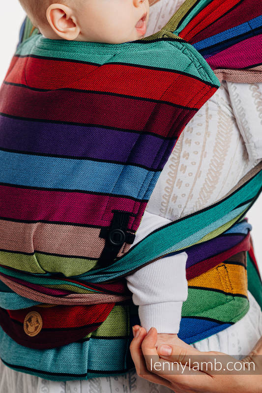Lenny Lamb - LennyHybrid Half Buckle Carrier CAROUSEL OF COLORS