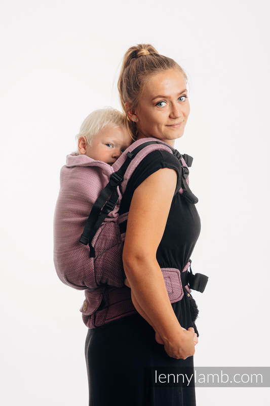 Lenny Lamb - LennyPreschool Carrier LITTLE HERRINGBONE OMBRE PINK Lenny Lamb - LennyPreschool Carrier LITTLE HERRINGBONE OMBRE PINK