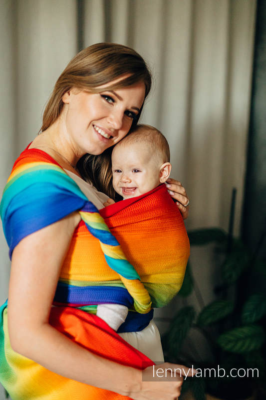 Lenny Lamb - Тъкан слинг-шал RAINBOW BABY XL Lenny Lamb - Тъкан слинг-шал RAINBOW BABY XL