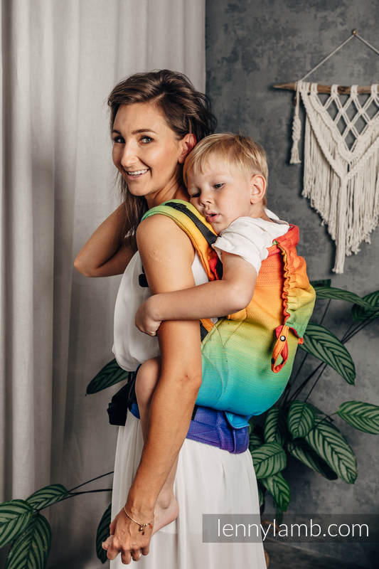Lenny Lamb - LennyPreschool Carrier RAINBOW BABY Lenny Lamb - LennyPreschool Carrier RAINBOW BABY