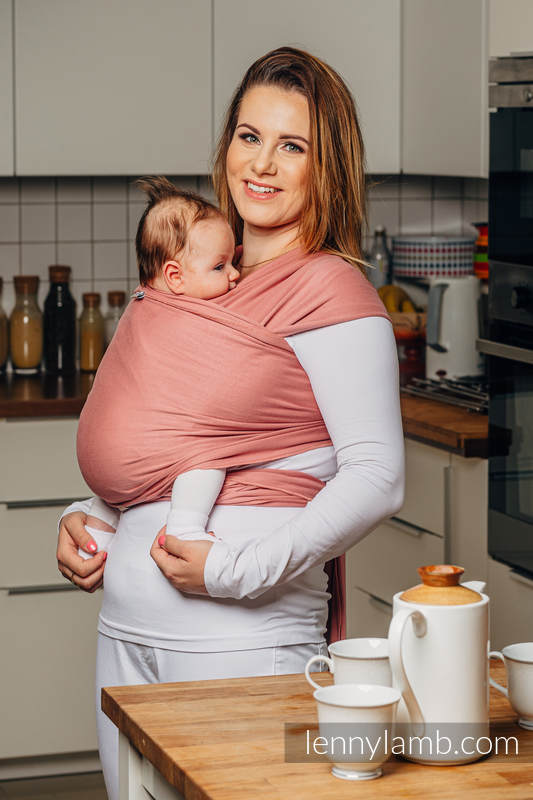 Lenny Lamb - Stretchy/Elastic Baby Sling - Quartz - standard size 5.0 m Lenny Lamb - Stretchy/Elastic Baby Sling - Quartz - standard size 5.0 m