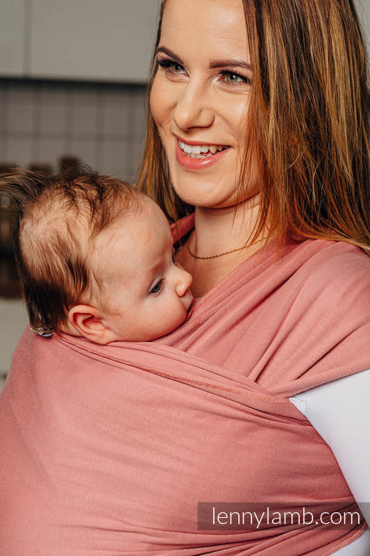 Lenny Lamb - Stretchy/Elastic Baby Sling - Quartz - standard size 5.0 m 