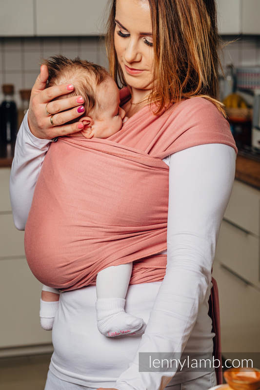 Lenny Lamb - Stretchy/Elastic Baby Sling - Quartz - standard size 5.0 m (grade B) B