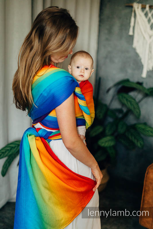 Lenny Lamb - Тъкан слинг-шал RAINBOW BABY L B