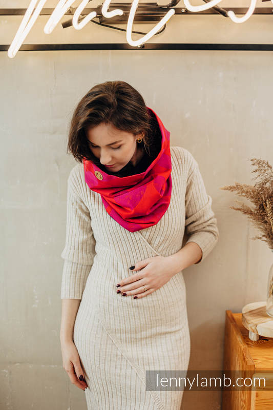 Lenny Lamb - Snood Scarf (100% cotton) - LOVKA MY VALENTINE & SUGILITE LOVKA MY VALENTINE SUGILITE