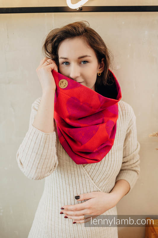 Lenny Lamb - Snood Scarf (100% cotton) - LOVKA MY VALENTINE & SUGILITE LOVKA MY VALENTINE SUGILITE Lenny Lamb - Snood Scarf (100% cotton) - LOVKA MY VALENTINE & SUGILITE LOVKA MY VALENTINE SUGILITE