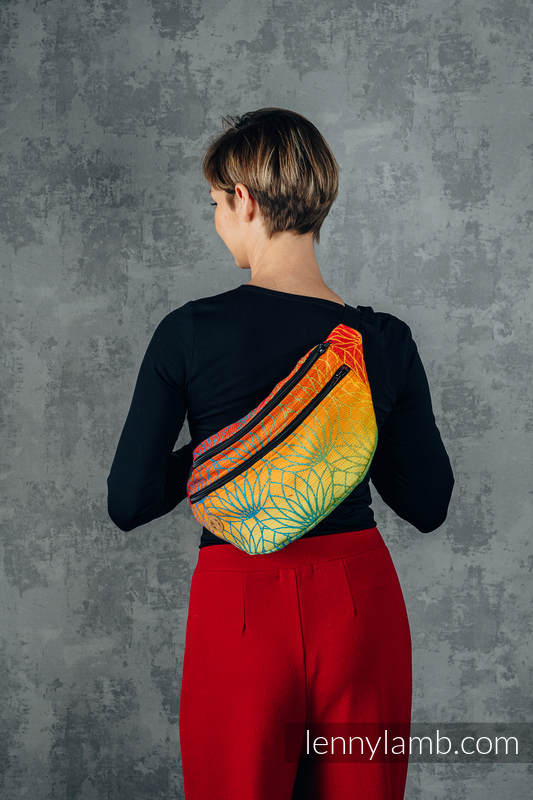 Lenny Lamb - Waist Bag made of woven fabric RAINBOW LOTUS