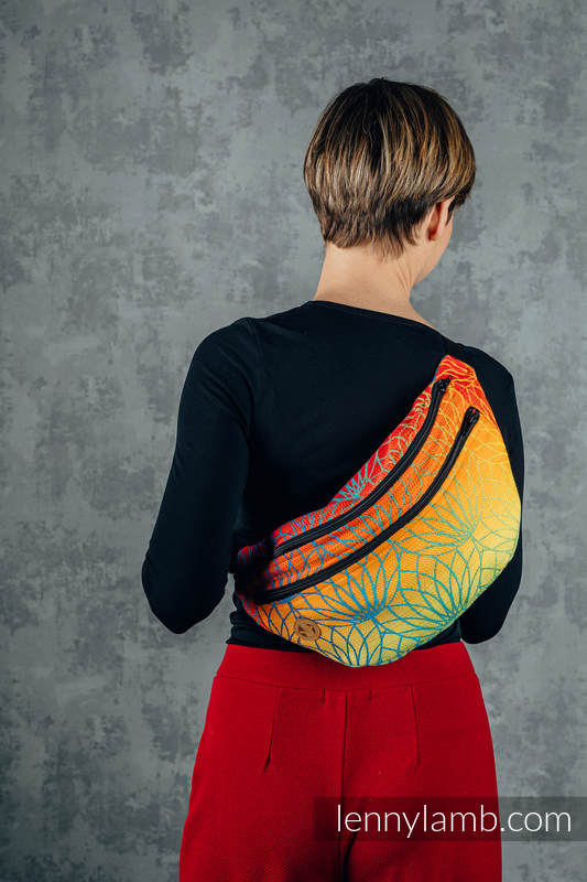 Lenny Lamb - Waist Bag made of woven fabric RAINBOW LOTUS