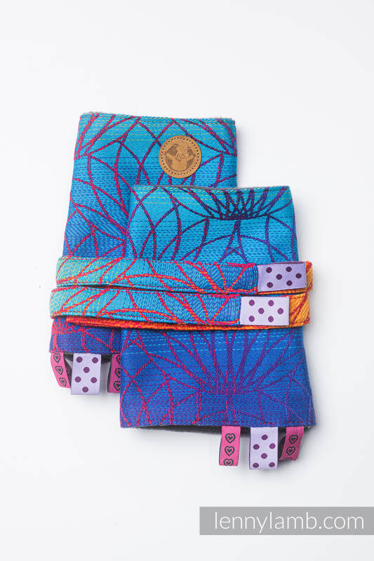 Lenny Lamb - Drool Pads & Reach Straps Set RAINBOW LOTUS Lenny Lamb - Drool Pads & Reach Straps Set RAINBOW LOTUS