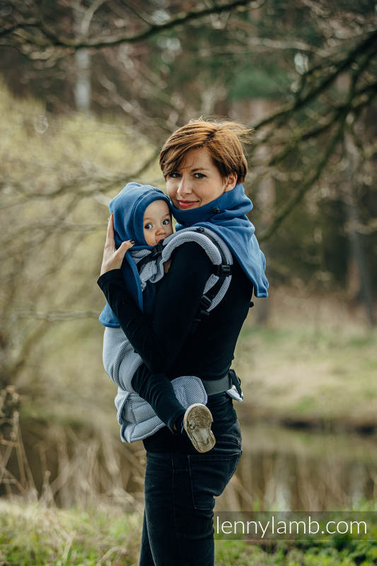 Lenny Lamb - Turtleneck for a child and mom (fleece) - Blue 