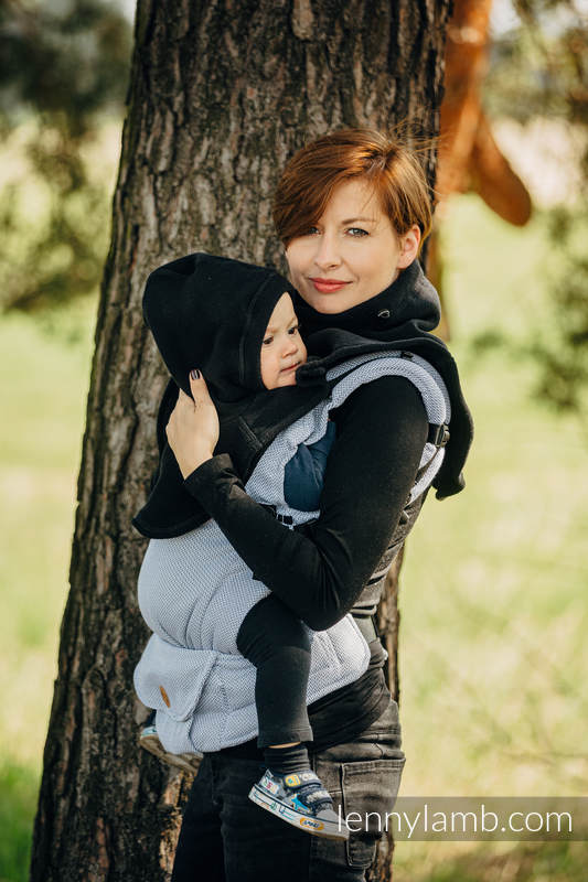 Lenny Lamb - Turtleneck for a child and mom (fleece) - Black 