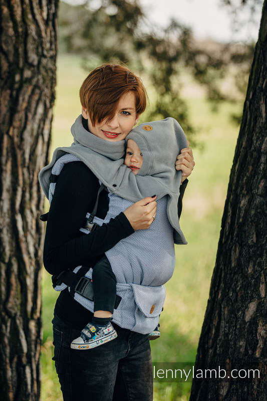 Lenny Lamb - Turtleneck for a child and mom (fleece) - Grey Lenny Lamb - Turtleneck for a child and mom (fleece) - Grey