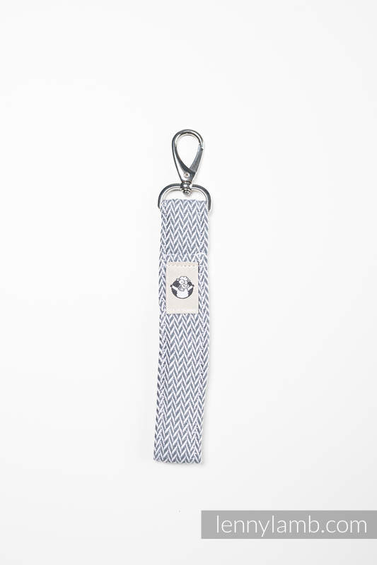Lenny Lamb - Lanyard LITTLE HERRINGBONE GREY Lenny Lamb - Lanyard LITTLE HERRINGBONE GREY