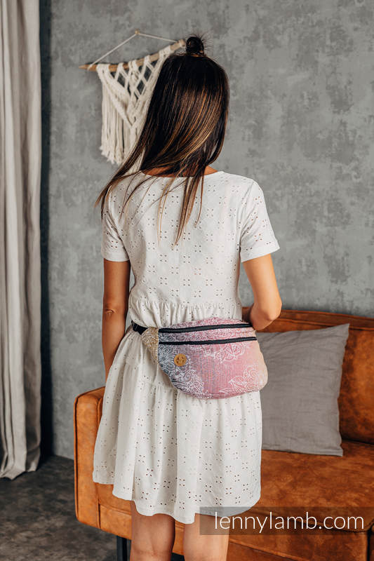 Lenny Lamb - Waist Bag made of woven fabric WILD WINE VINEYARD