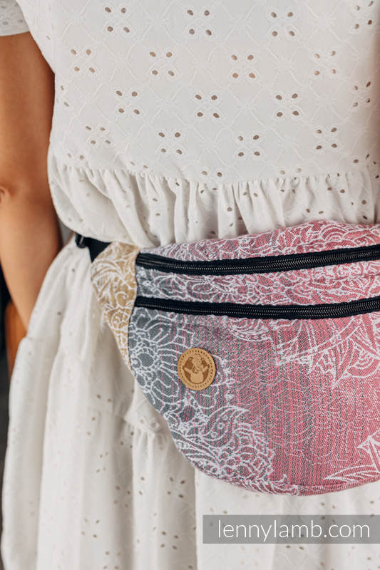 Lenny Lamb - Waist Bag made of woven fabric WILD WINE VINEYARD