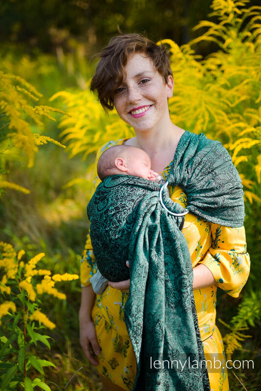 Lenny Lamb - Ring Sling WILD WINE IVY