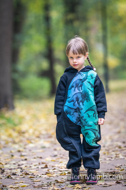 Lenny Lamb - Jumpsuit for a child - size 86 - Black & Jurassic Park 