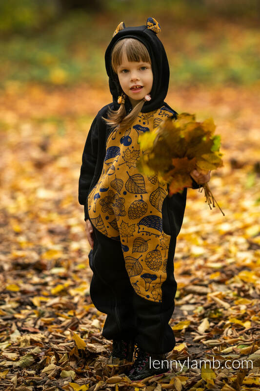 Lenny Lamb - Jumpsuit for a child - size 92 - Black & Under the Leaves - Golden Autumn Lenny Lamb - Jumpsuit for a child - size 92 - Black & Under the Leaves - Golden Autumn