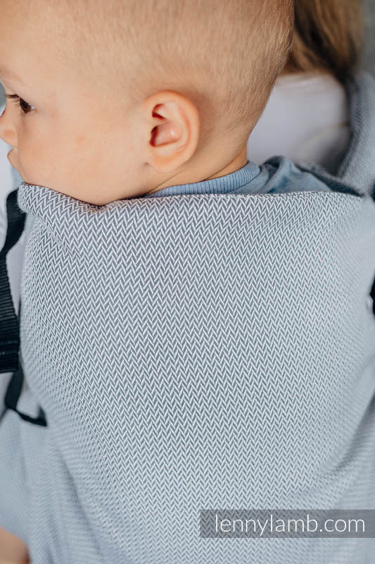 Lenny Lamb - LennyPreschool Carrier LITTLE HERRINGBONE GREY