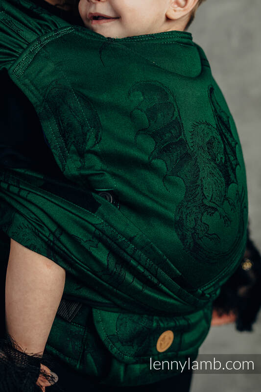Lenny Lamb - LennyHybrid Half Buckle Carrier DRAGON INSIDE THE MOUNTAIN
