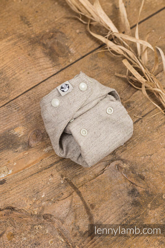 Lenny Lamb - Wool Cover - Herringbone Natural - NB NB Lenny Lamb - Wool Cover - Herringbone Natural - NB NB