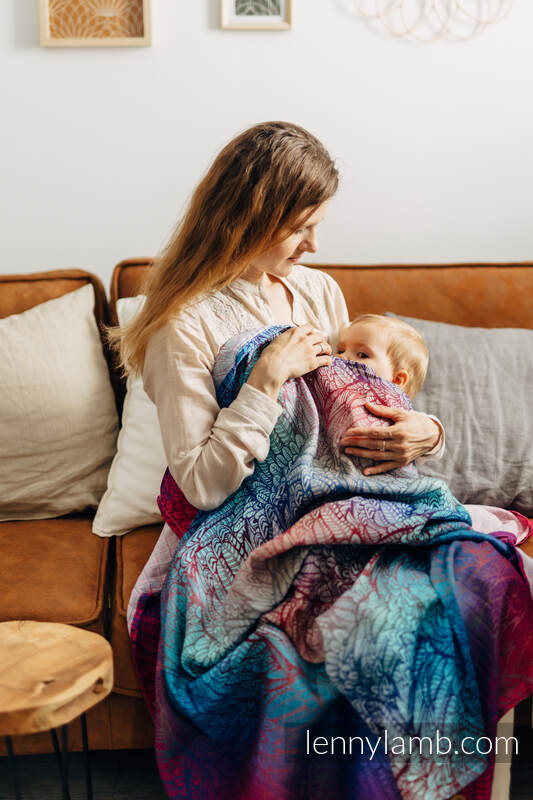 Lenny Lamb - Swaddle Blanket Maxi - WILD SOUL - BLAZE WILD SOUL BLAZE
