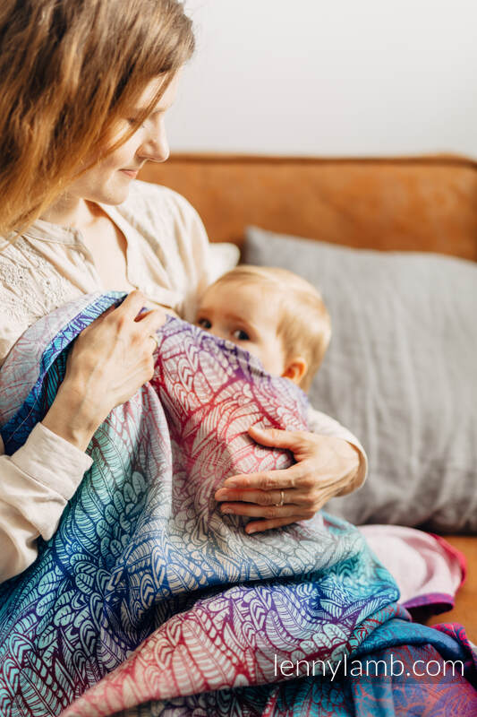 Lenny Lamb - Swaddle Blanket Maxi - WILD SOUL - BLAZE WILD SOUL BLAZE