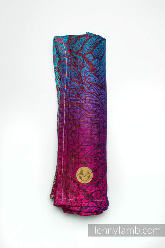 Lenny Lamb - Swaddle Blanket Maxi - WILD SOUL - BLAZE WILD SOUL BLAZE