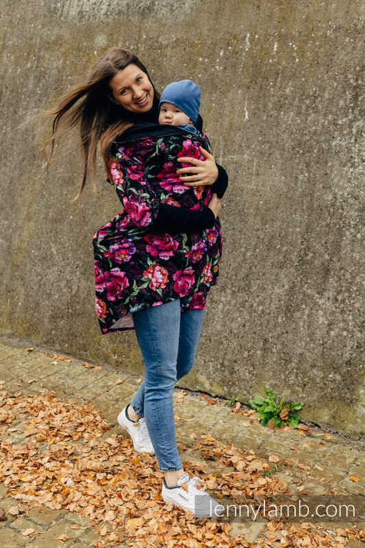 Lenny Lamb - Asymmetrical Hoodie - Peony - size 4XL (87% cotton Lenny Lamb - Asymmetrical Hoodie - Peony - size 4XL (87% cotton