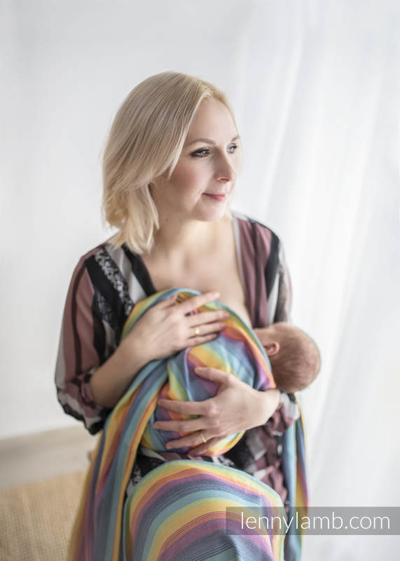 Lenny Lamb - Baby sling for babies with low birthweight LUNA XL