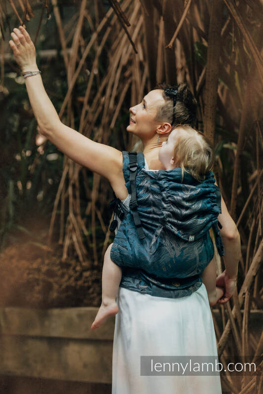 Lenny Lamb - LennyPreschool Carrier TENCEL RAINFOREST NOCTURNAL Lenny Lamb - LennyPreschool Carrier TENCEL RAINFOREST NOCTURNAL