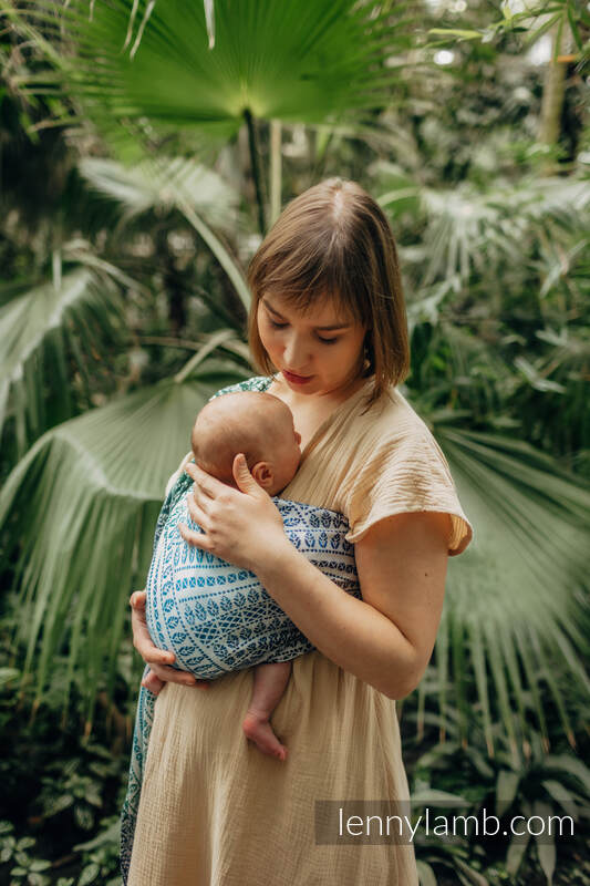 Lenny Lamb - Ring Sling PEACOCK S TAIL SEA ANGEL