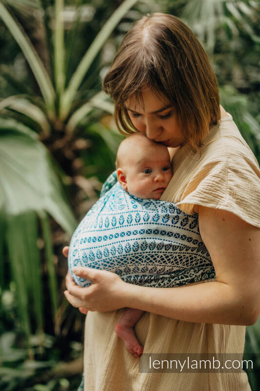 Lenny Lamb - Ring Sling PEACOCK S TAIL SEA ANGEL