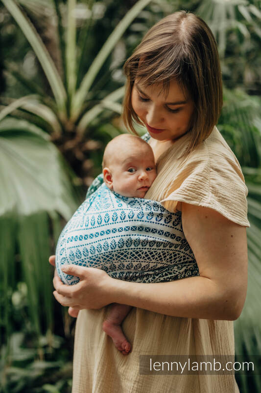 Lenny Lamb - Ring Sling PEACOCK S TAIL SEA ANGEL
