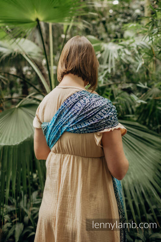 Lenny Lamb - Ring Sling PEACOCK S TAIL SEA ANGEL