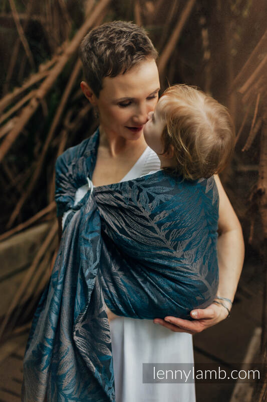 Lenny Lamb - Ring Sling TENCEL RAINFOREST NOCTURNAL Lenny Lamb - Ring Sling TENCEL RAINFOREST NOCTURNAL